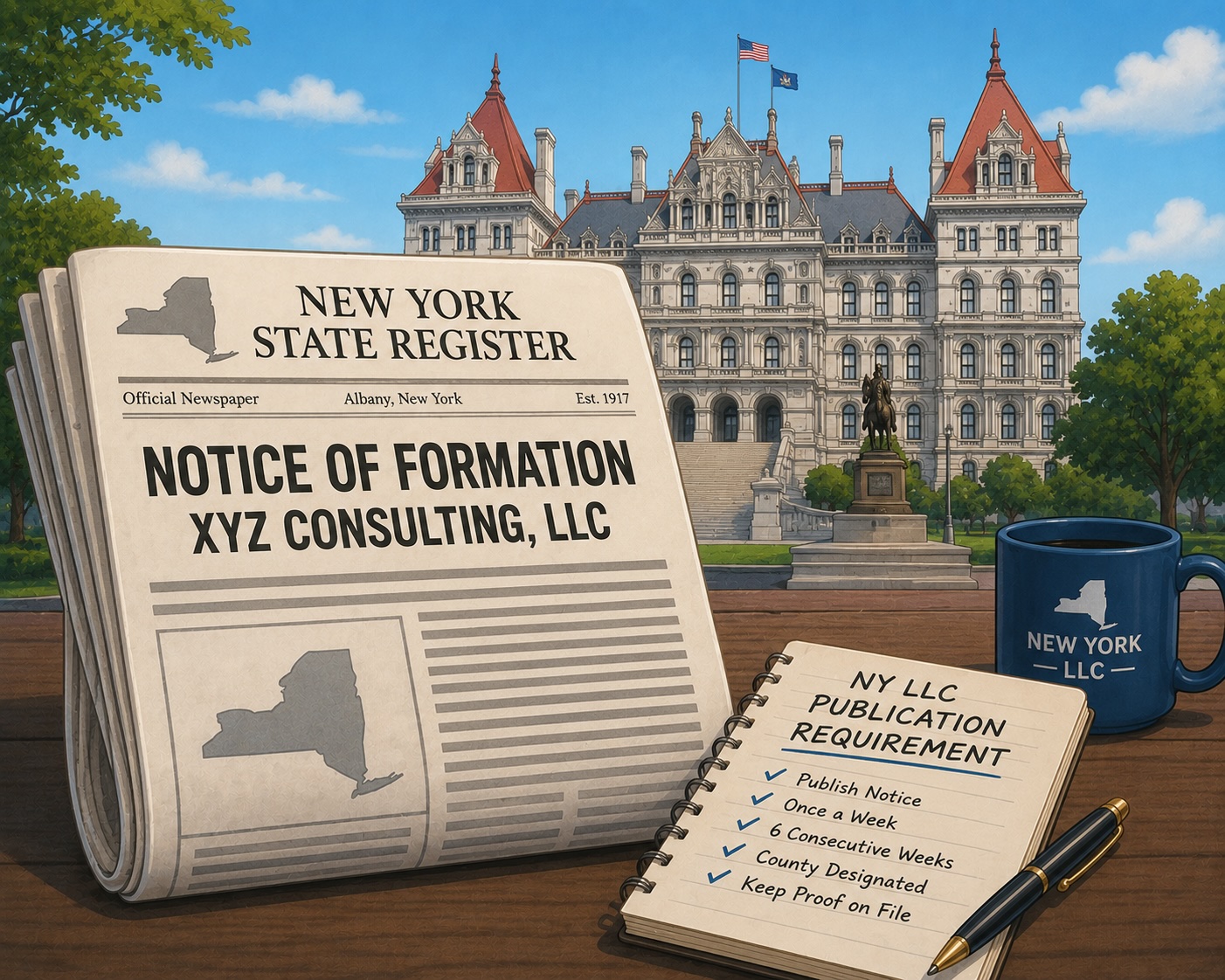 The New York LLC Publication Requirement, Explained